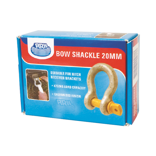 ARK Bow Shackle 4750kg Galvanized BSG20D