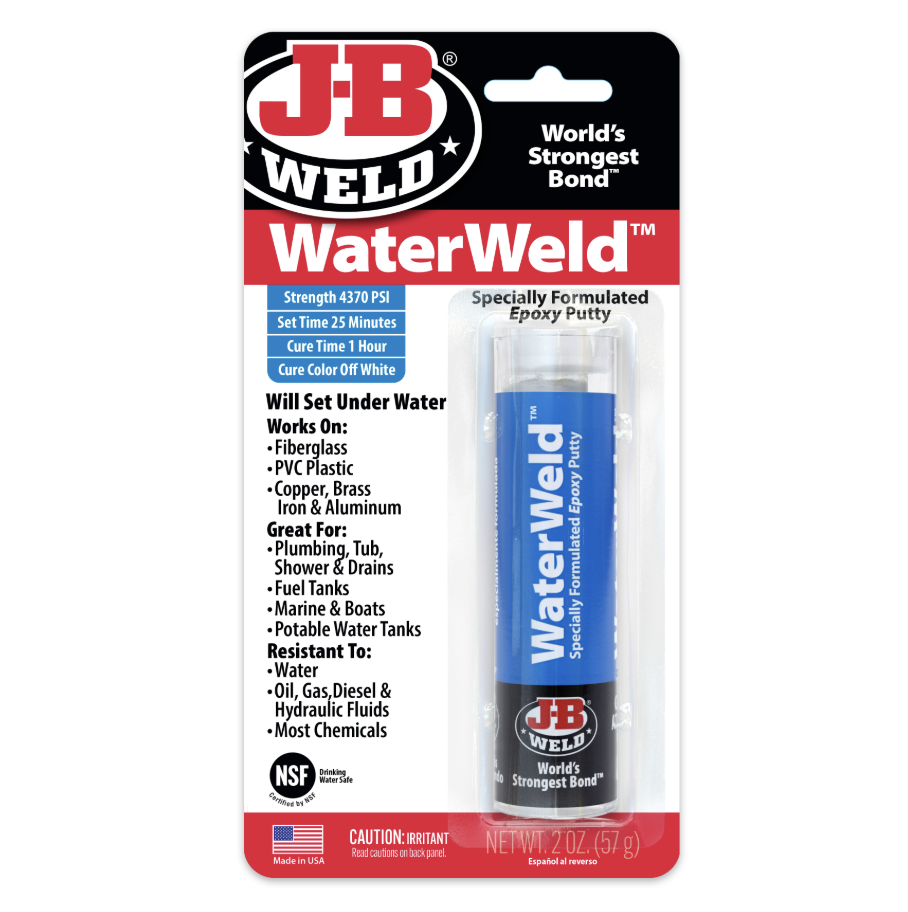 JB Weld WaterWeld Specially Formulated Epoxy Putty 57g