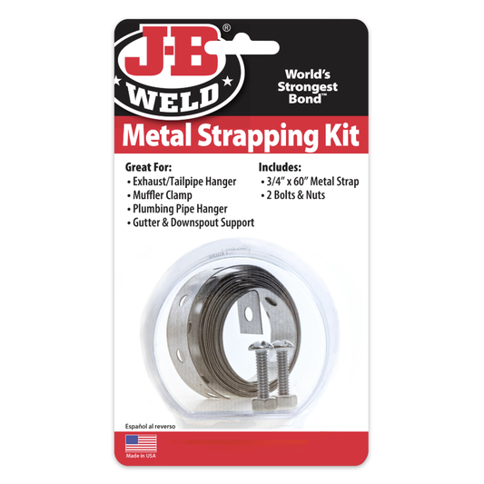 JB Weld Metal Strapping Kit 1.9cm x 152cm