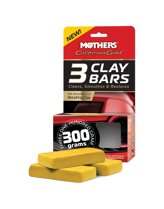 Mothers California Gold Detailing 3 Clay Bars 7242