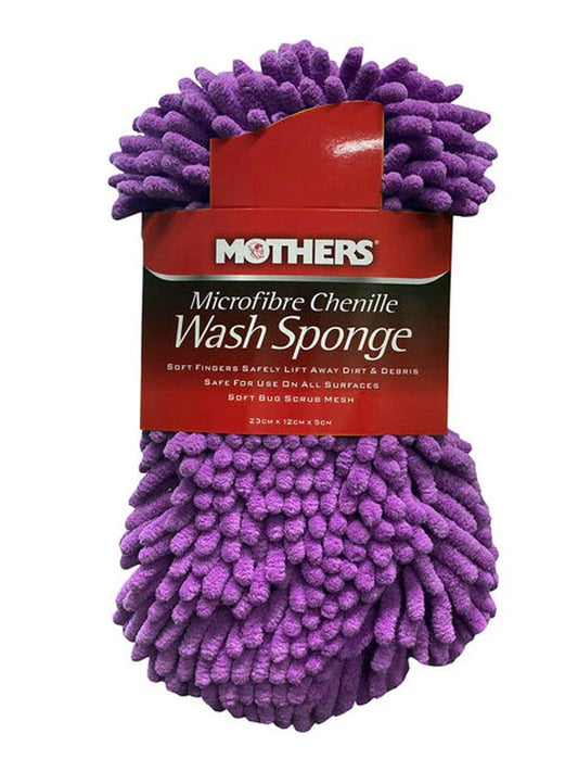 Mothers Microfibre Chenille Wash Sponge 20100