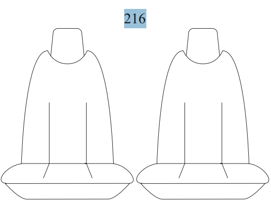 Tuff Customs Neoprene Front Seat Covers FORD RAPTOR NEXT GEN 07/2022-2026