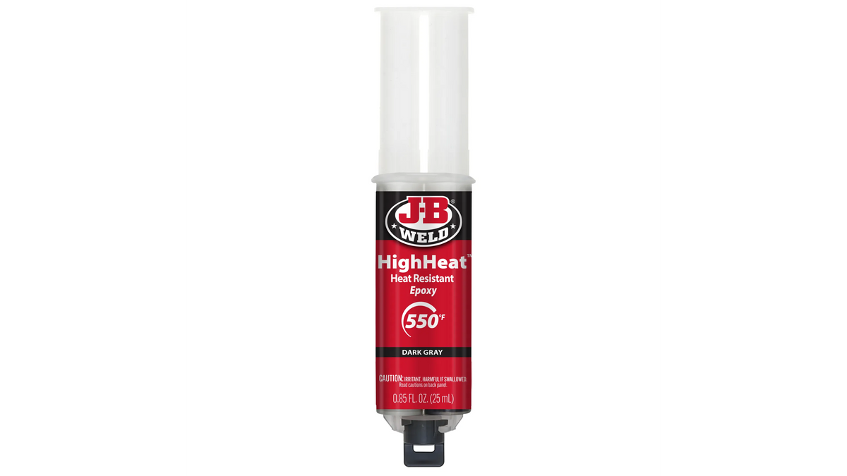 JB Weld HighHeat Syringe Heat Resistant Epoxy 25ml
