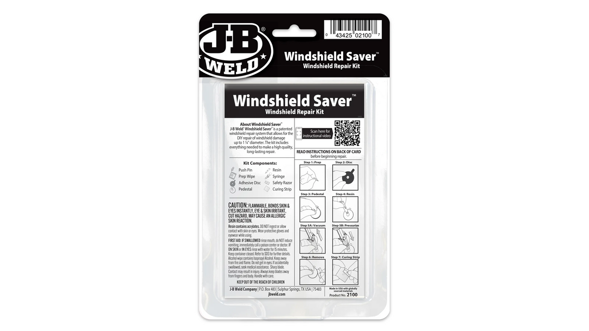 JB Weld Windshield Saver Repair Kit