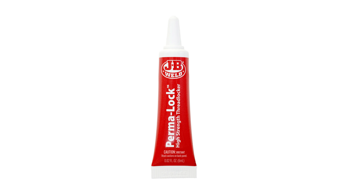 JB Weld Perma-Lock Threadlocker High Red 6ml