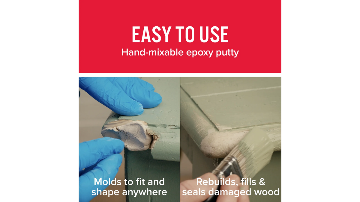 JB Weld KwikWood Wood Repair Epoxy Putty 28g