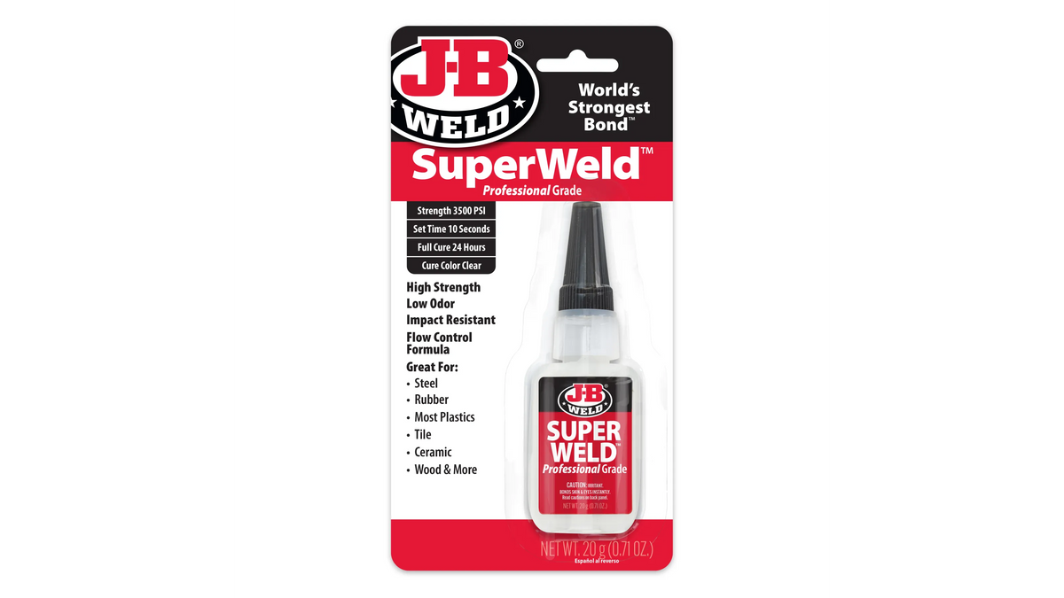 JB Weld SuperWeld Instant Adhesive 20g