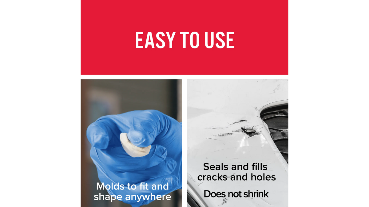 JB Weld PlastiWeld Plastic Repair Epoxy Putty 57g