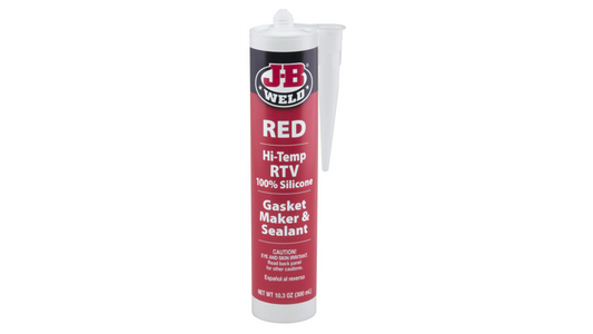 JB Weld Hi Temp Red Silicone Gasket Maker and Sealant 300ml