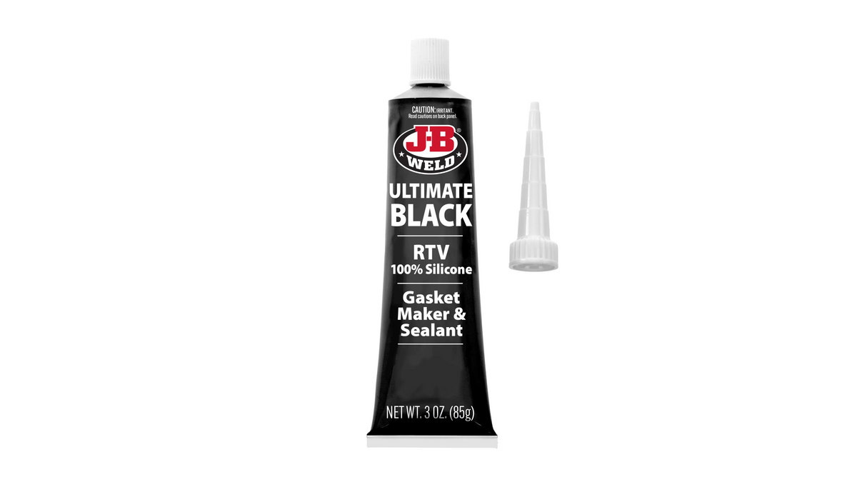 JB Weld Ultimate Black Silicone Gasket Maker and Sealant 85g