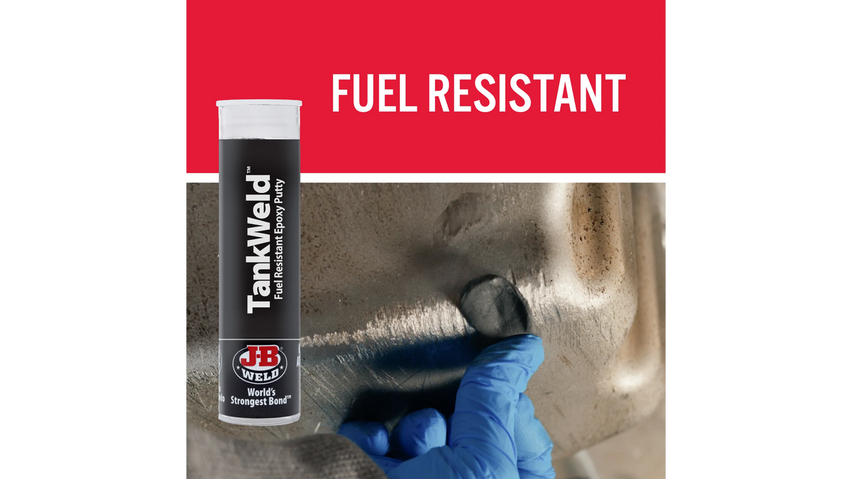 JB Weld TankWeld Fuel Resistant Epoxy Putty 57g