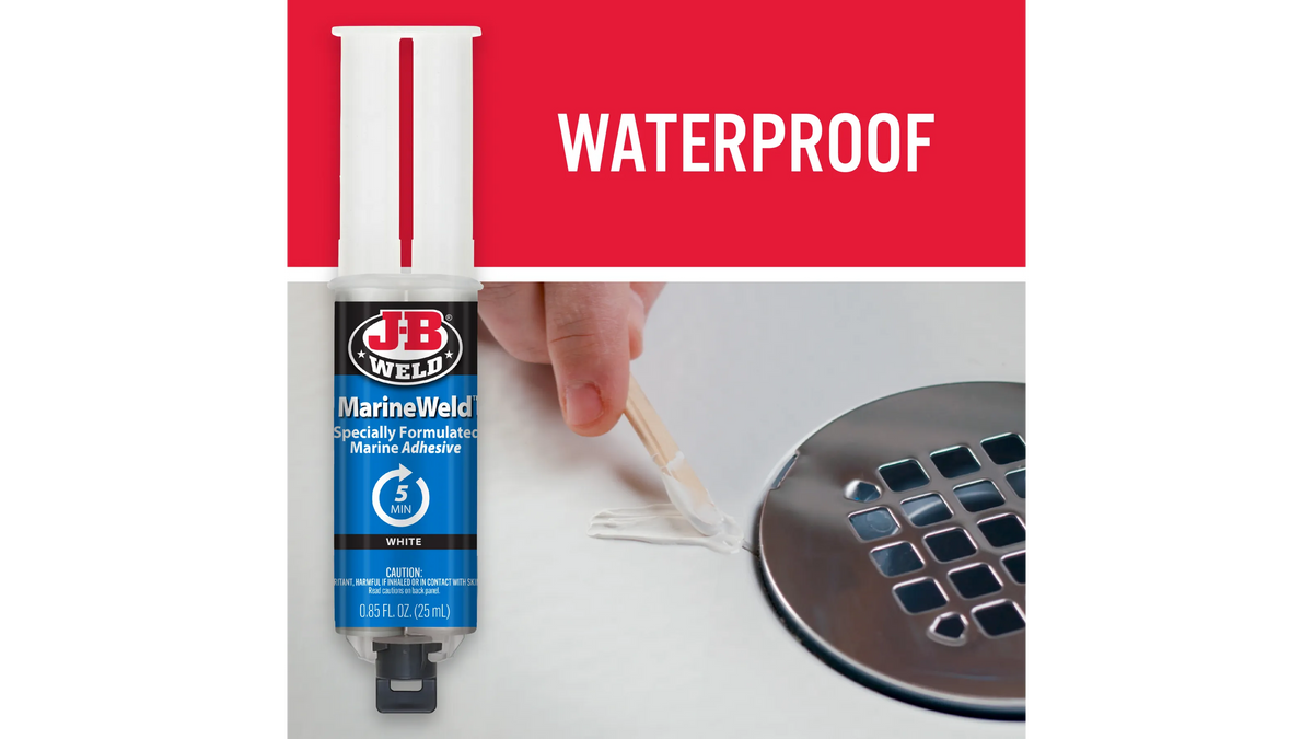 JB Weld MarineWeld Syringe Marine Adhesive and Sealant 25ml
