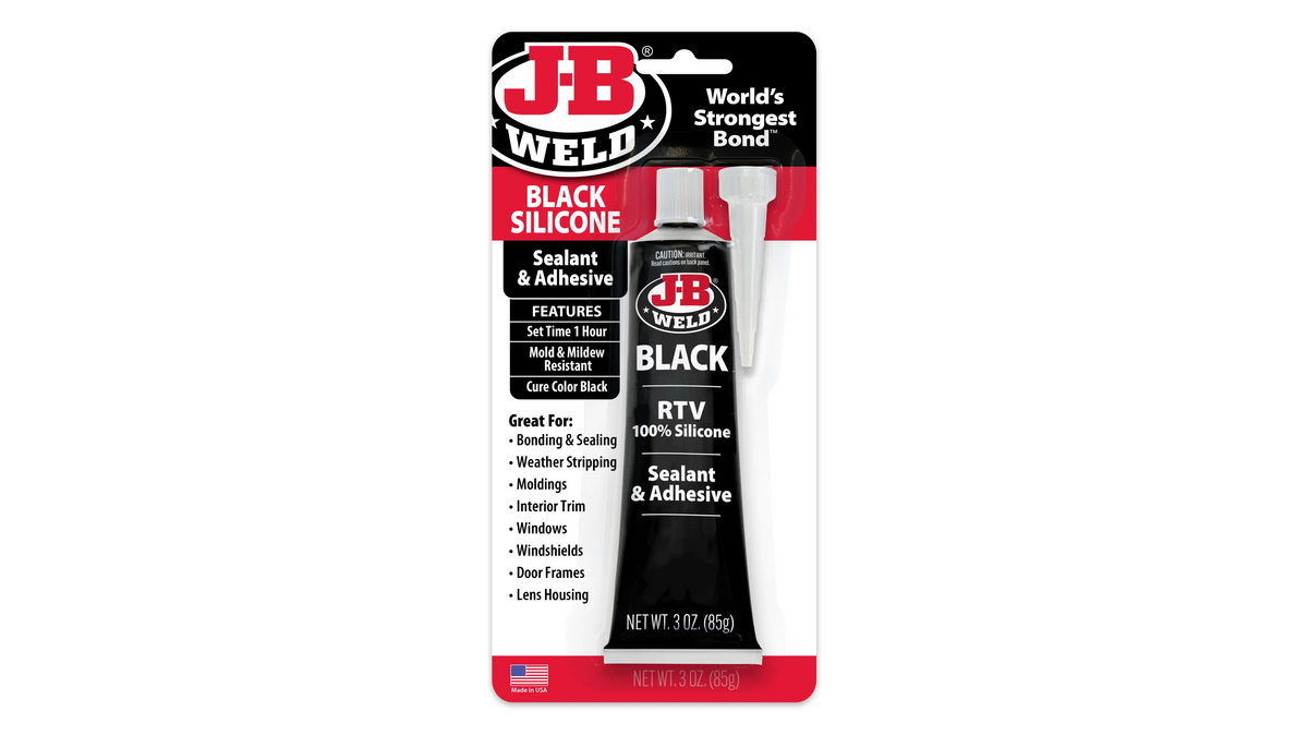 JB Weld Black Silicone Sealant and Adhesive 85g