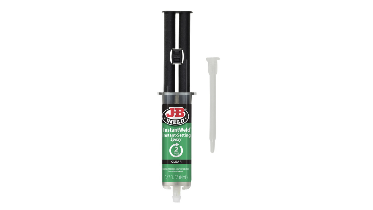 JB Weld InstantWeld Syringe Instant Setting Epoxy 14ml