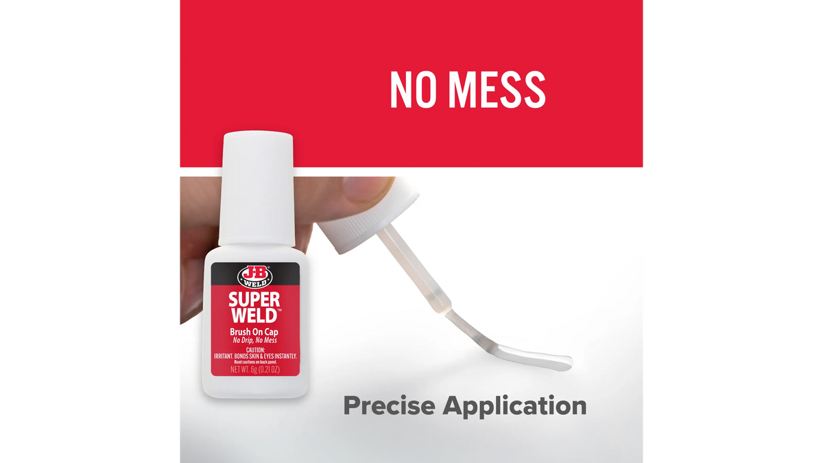 JB Weld SuperWeld Brush-On Instant Adhesive 6g