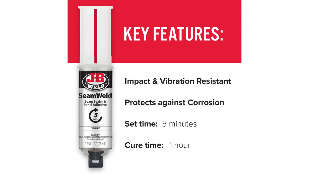 JB Weld SeamWeld Seam Sealer and Panel Adhesive 25ml