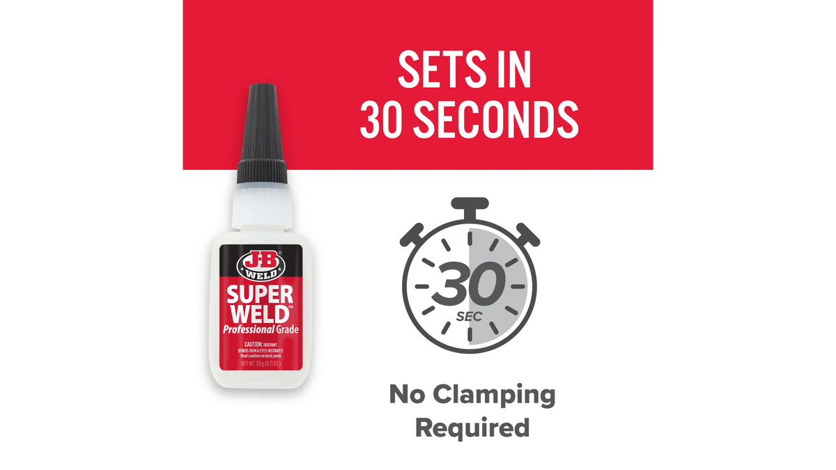JB Weld SuperWeld Instant Adhesive 20g