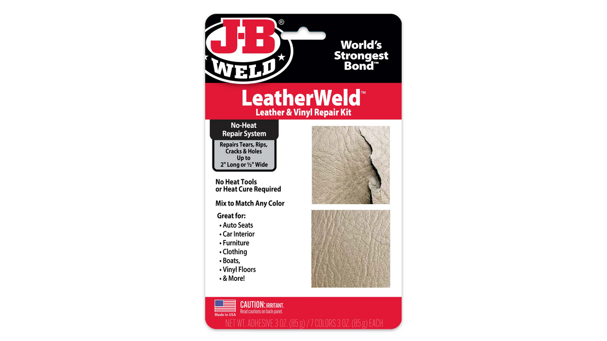 JB Weld Leather Weld Repair Kit
