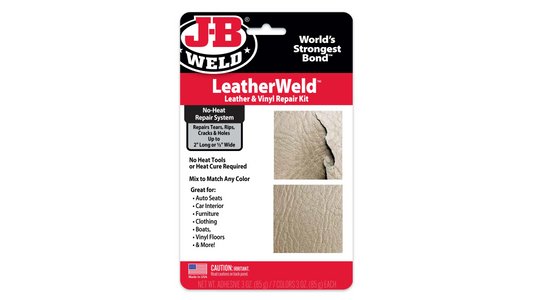 JB Weld Leather Weld Repair Kit