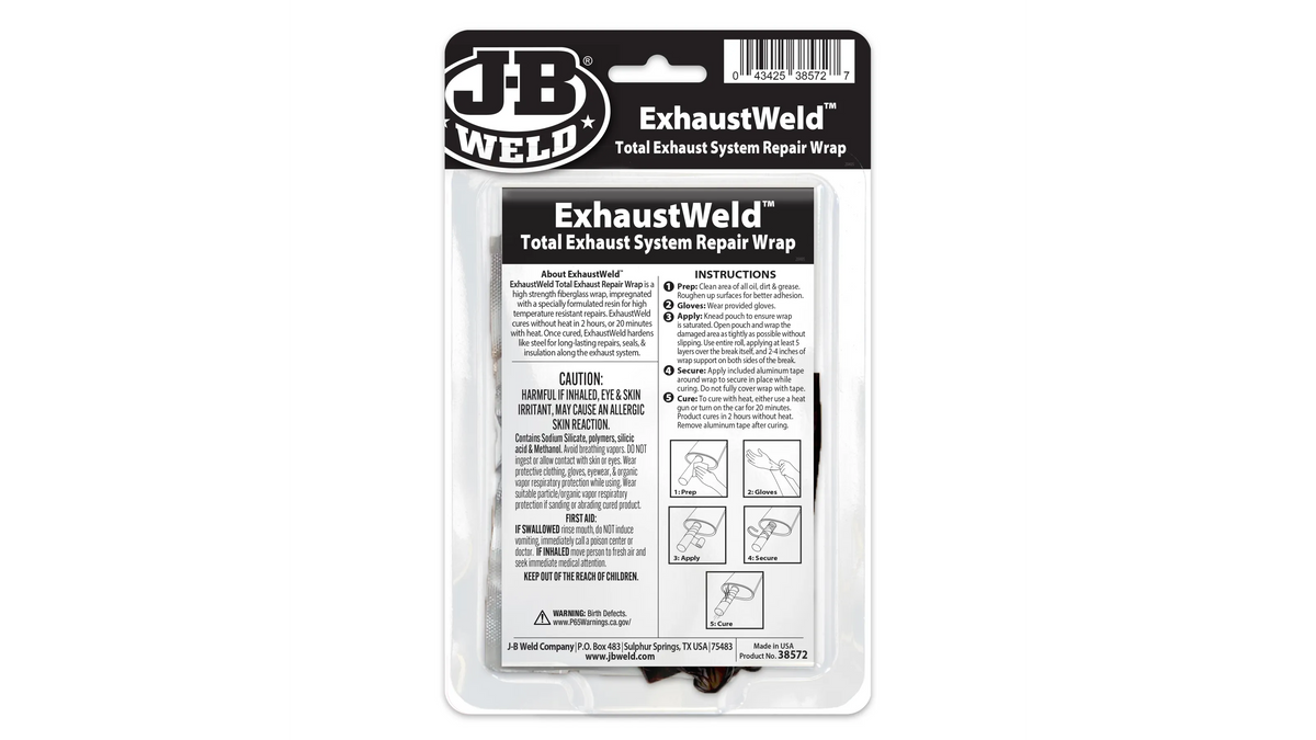 JB Weld ExhaustWeld Total Exhaust System Repair Wrap 5cm x 182cm