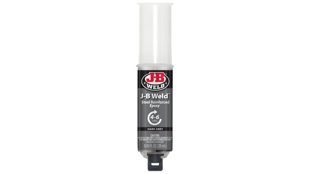 JB Weld Two-Part Syringe Steel Reinforced Epoxy 25ml