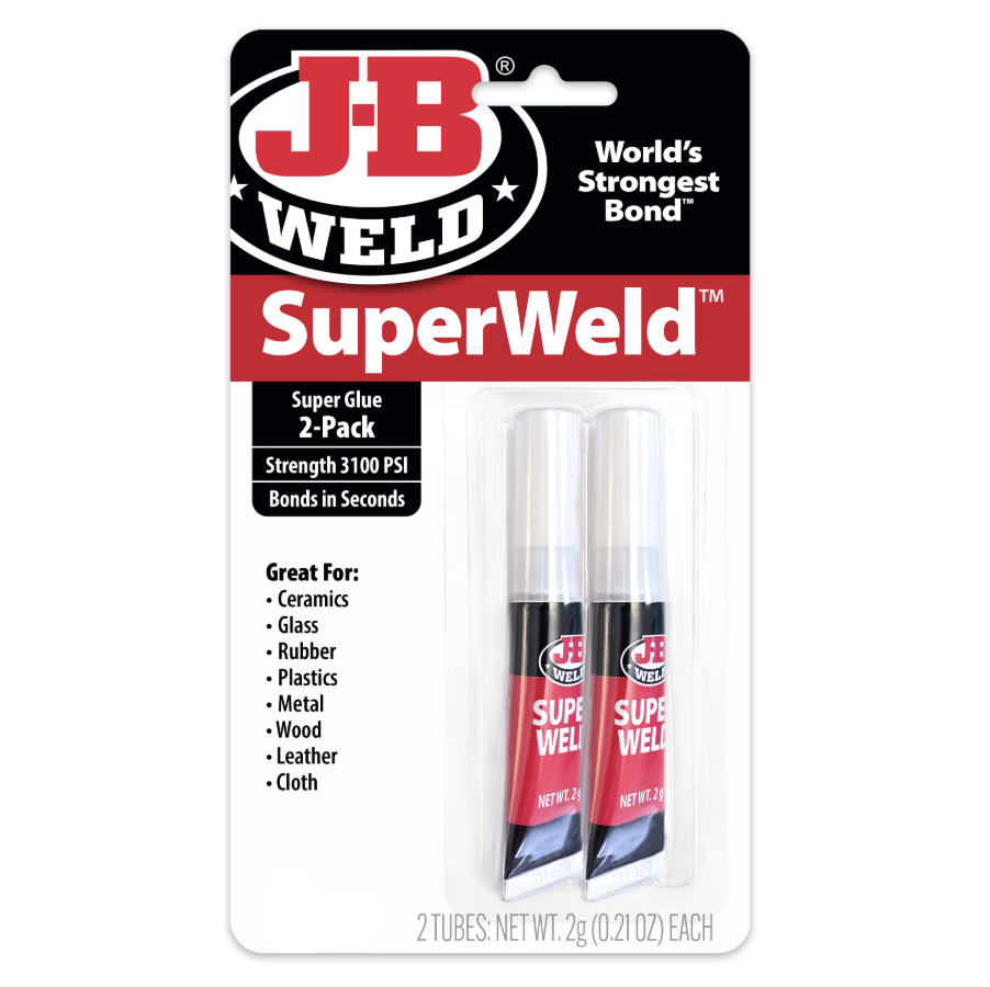 JB Weld SuperWeld Instant Adhesive 2 Pack 4g