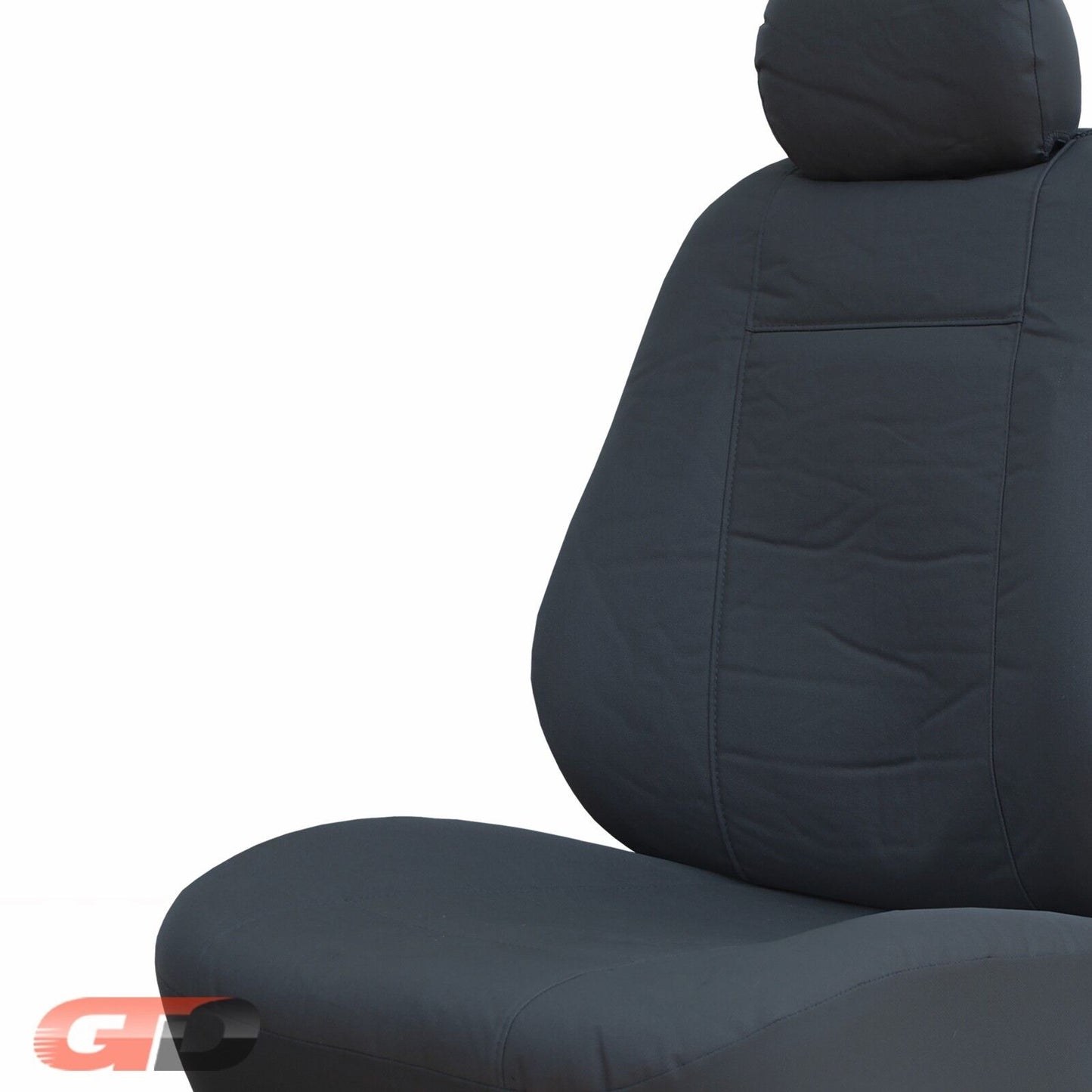 Tuff Canvas Seat Covers Front For HYUNDAI ILOAD 2/2008-2019 AIR-BAG I-LOAD Charcoal